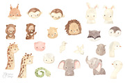 NOAH’S ARK. Watercolor, an Animal Illustration by OlliArtDesign (Thumbnail 2 of 7)