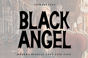 Black Angel, a Script Font by FreshTypeINK (Thumbnail 7 of 8)