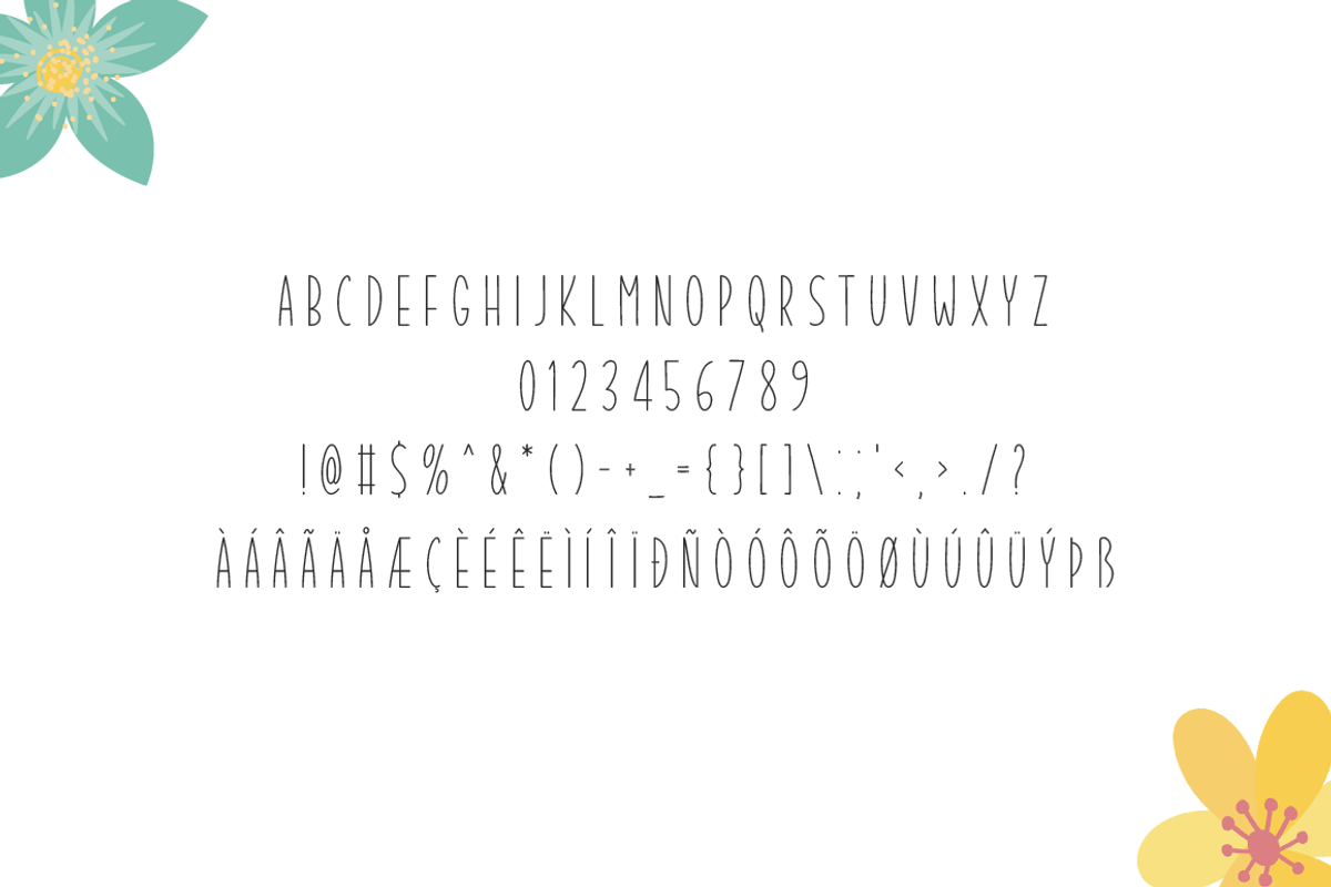 Summer Garden Typeface, a Script Font by Seemly Fonts (Photo 5 of 5)