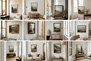 600 Frame Mockup Mega Bundle, a Household Mockup by Mockup Art Atelier (Thumbnail 13 of 21)