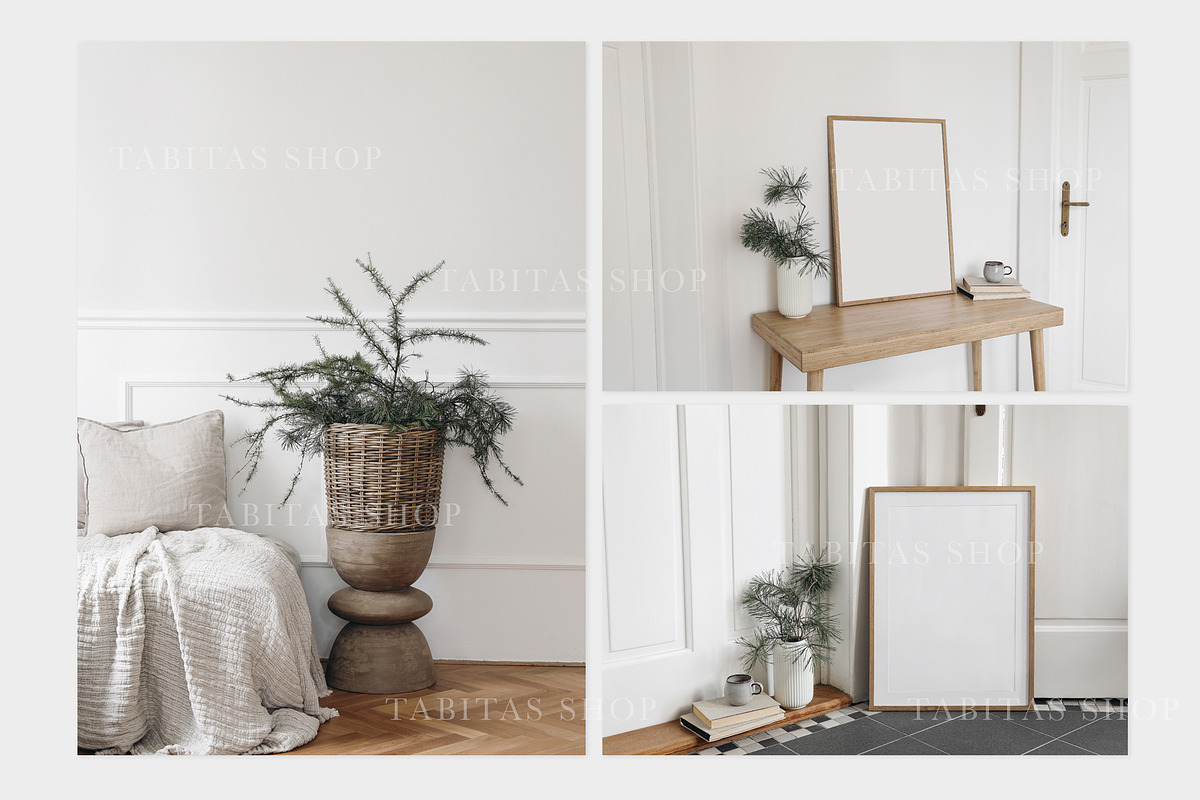 Green Christmas mockup bundle, a Stationery Template by Tabita's shop (Photo 6 of 10)