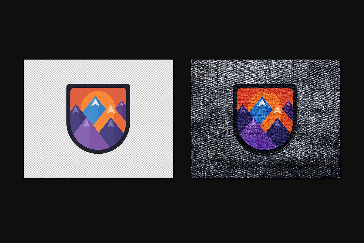Embroidered Patch Logo Mockup, a Layer Style Add-On by studiogstock (Photo 2 of 2)