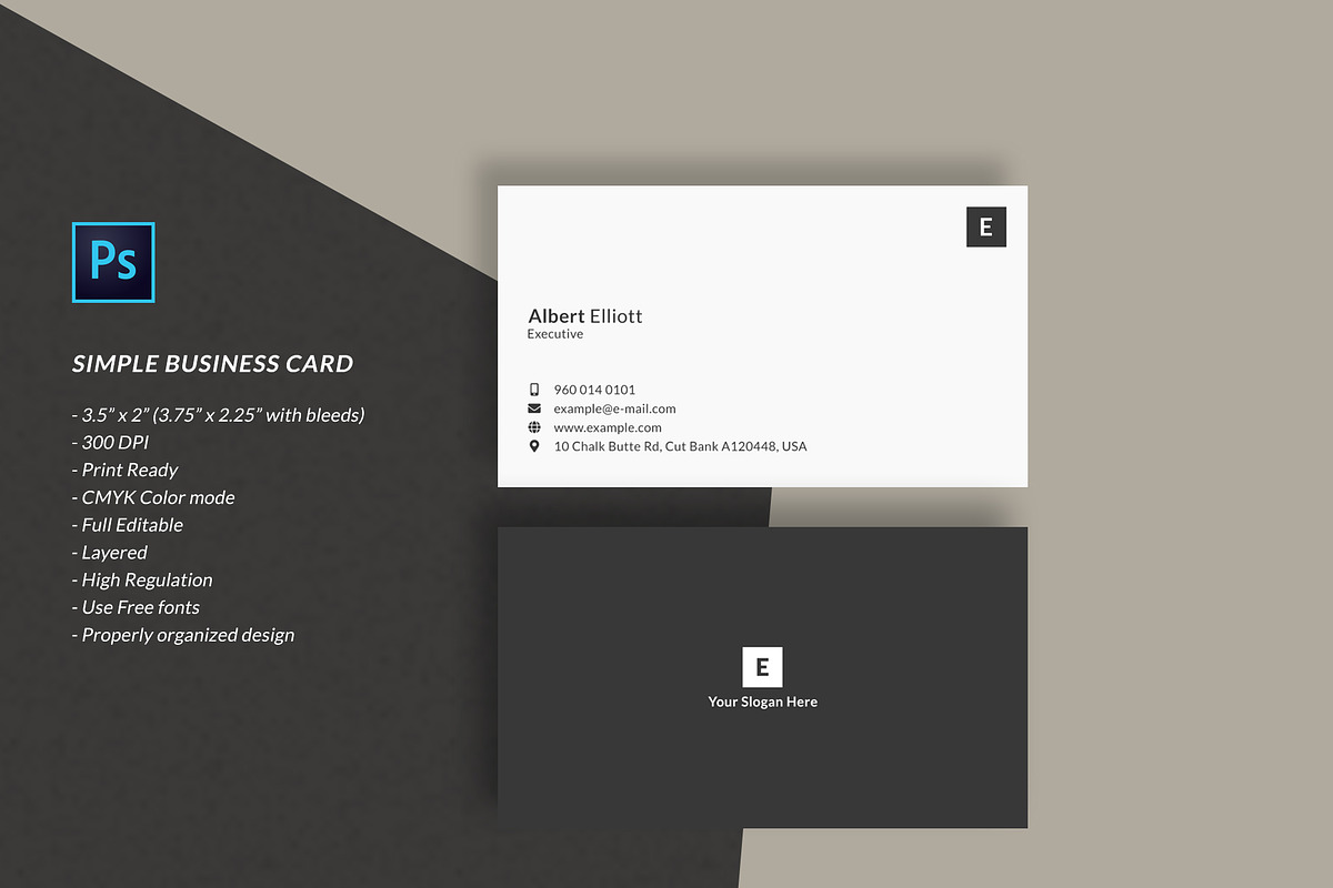 Business Card, a Business Card Template by Helal Shop (Photo 2 of 6)
