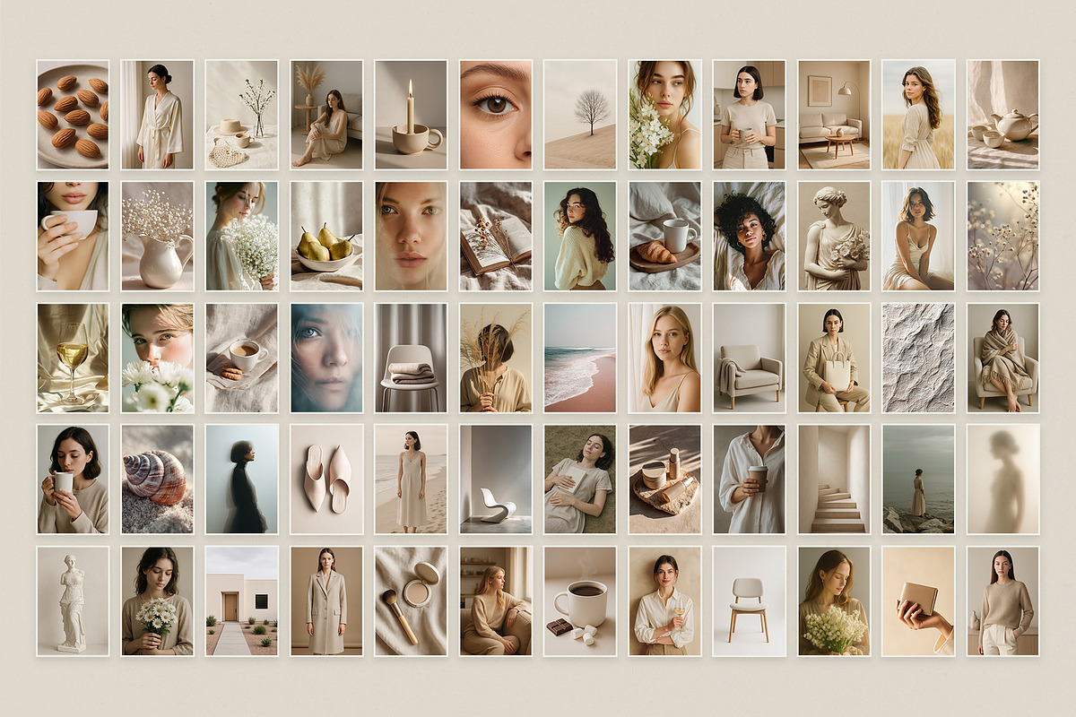 Aesthetic Neutral Lifestyle Photos, a Beauty & Fashion Photo by Vasya Kobelev (Photo 7 of 7)