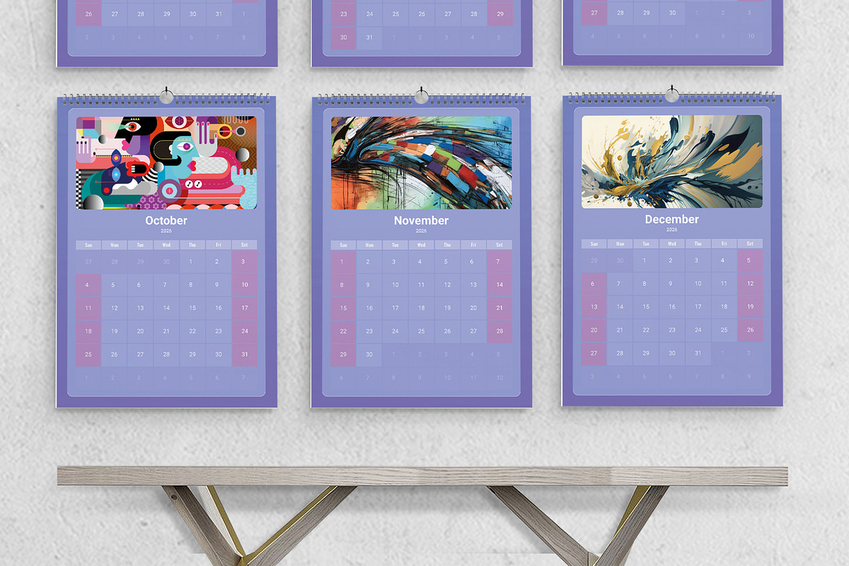 Corporate Calendar Design preview 5