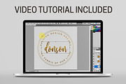 640 Premade Logos Mega Bundle, a Branding & Logo Template by XpertgraphicD (Thumbnail 26 of 109)