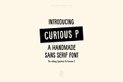 Curious P: A Hand-Drawn Font, a Handwritten Font by Pace Creative Design (Thumbnail 2 of 12)