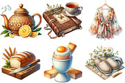 Summer Cottagecore Morning Clipart, an Illustration by Pixels.Craft (Thumbnail 7 of 9)