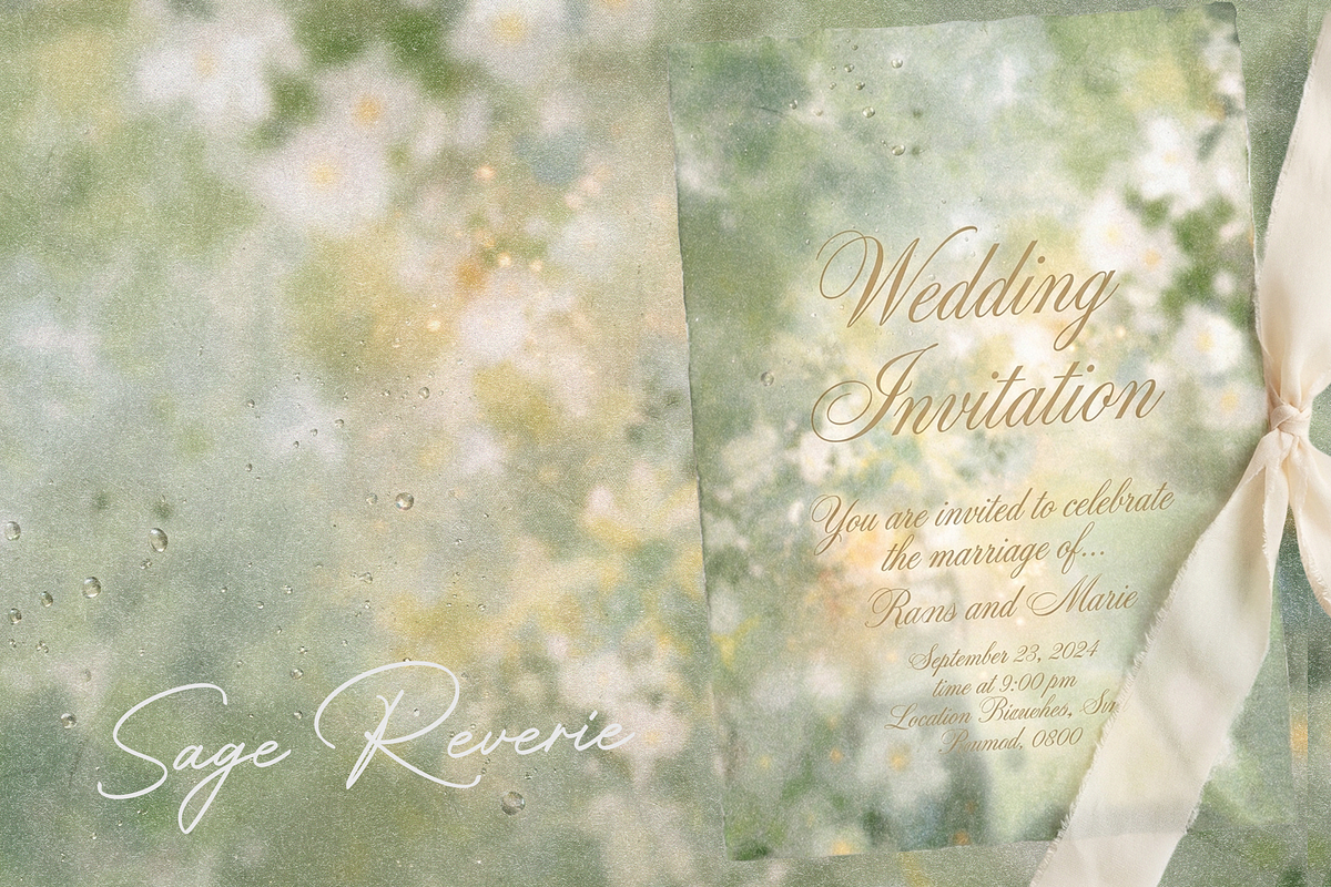 Sage Reverie, a Background Graphic by Lilithcollageart (Photo 9 of 9)