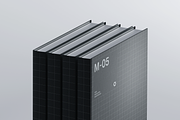 Book Mockup M05 / 6 Scenes, a Print Template by Daniel's Visual (Thumbnail 3 of 9)