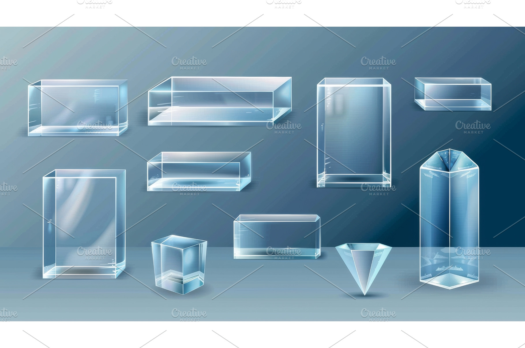 Detailed modern illustration set of, an Abstract Photo by ZinetroN
