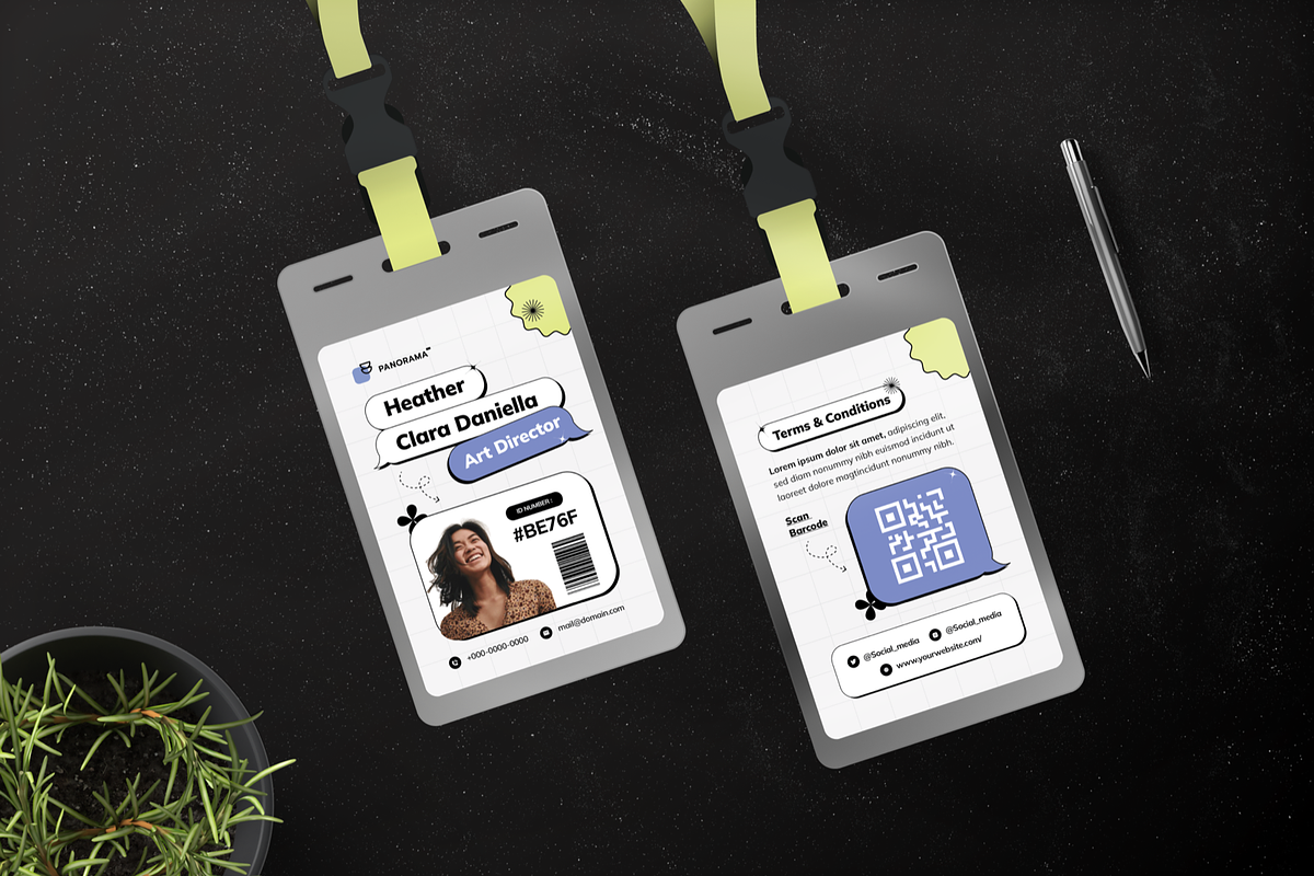Elysian Simple Creative ID Card, a Card Template by Annora Studio (Photo 3 of 3)