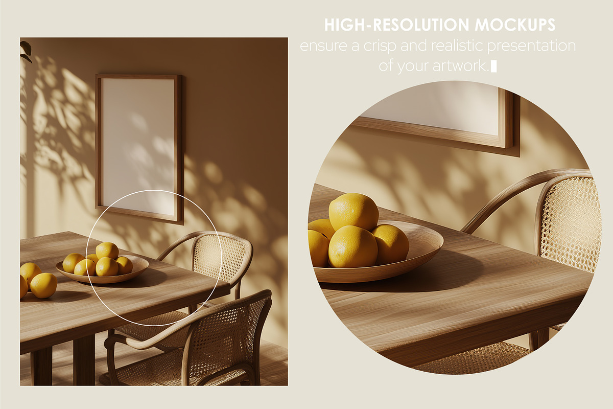 HONEY ALMOND | Frame mockup set, a Household Mockup by SCHÉRI (Photo 6 of 17)