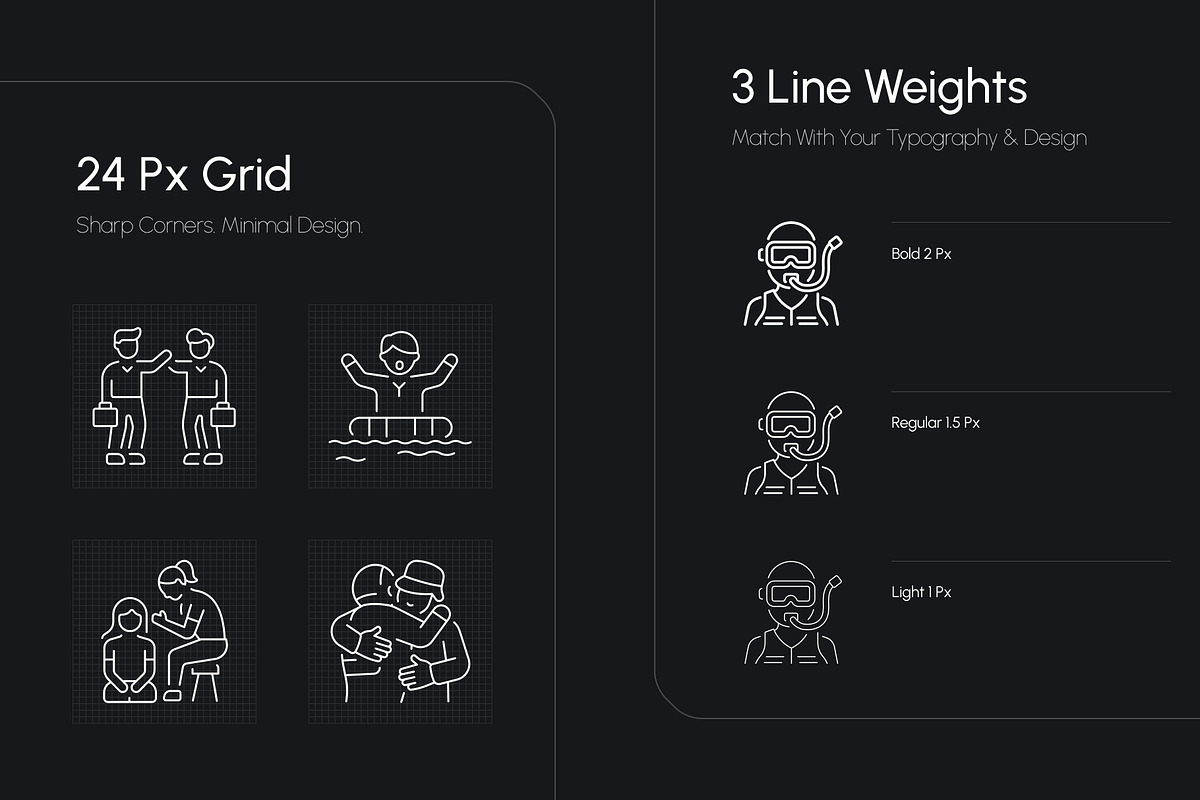 Help and Emergency Icons Set, an Outline Icon by Prosymbols (Photo 5 of 8)