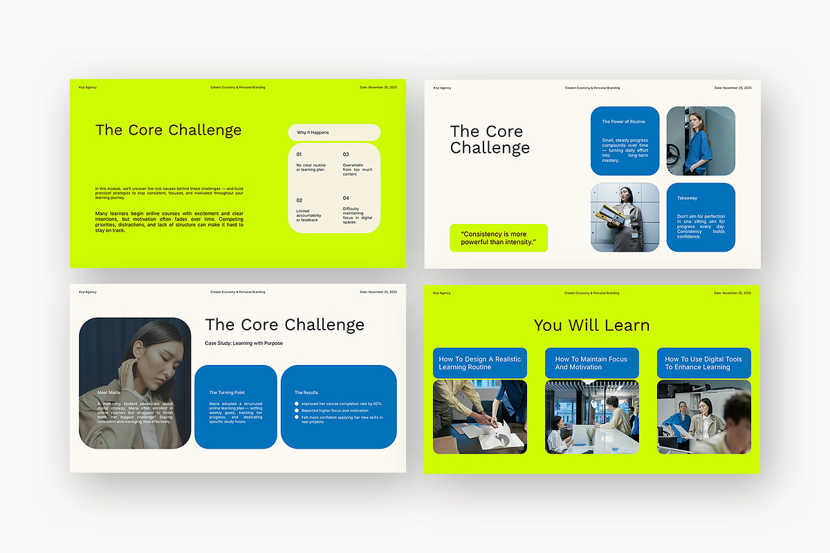 Kryl : Brand Marketing Powerpoint, a Presentation Template by Punkl Camp (Photo 3 of 16)