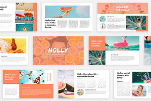 Holly - Vibes Keynote Template