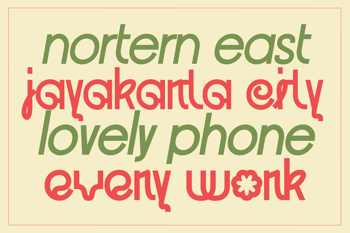 Gange – Bold Geometric Sans, a Sans Serif Font by Lettertype Studio (Photo 4 of 15)