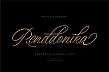 Renddonika - Modern Calligraphy