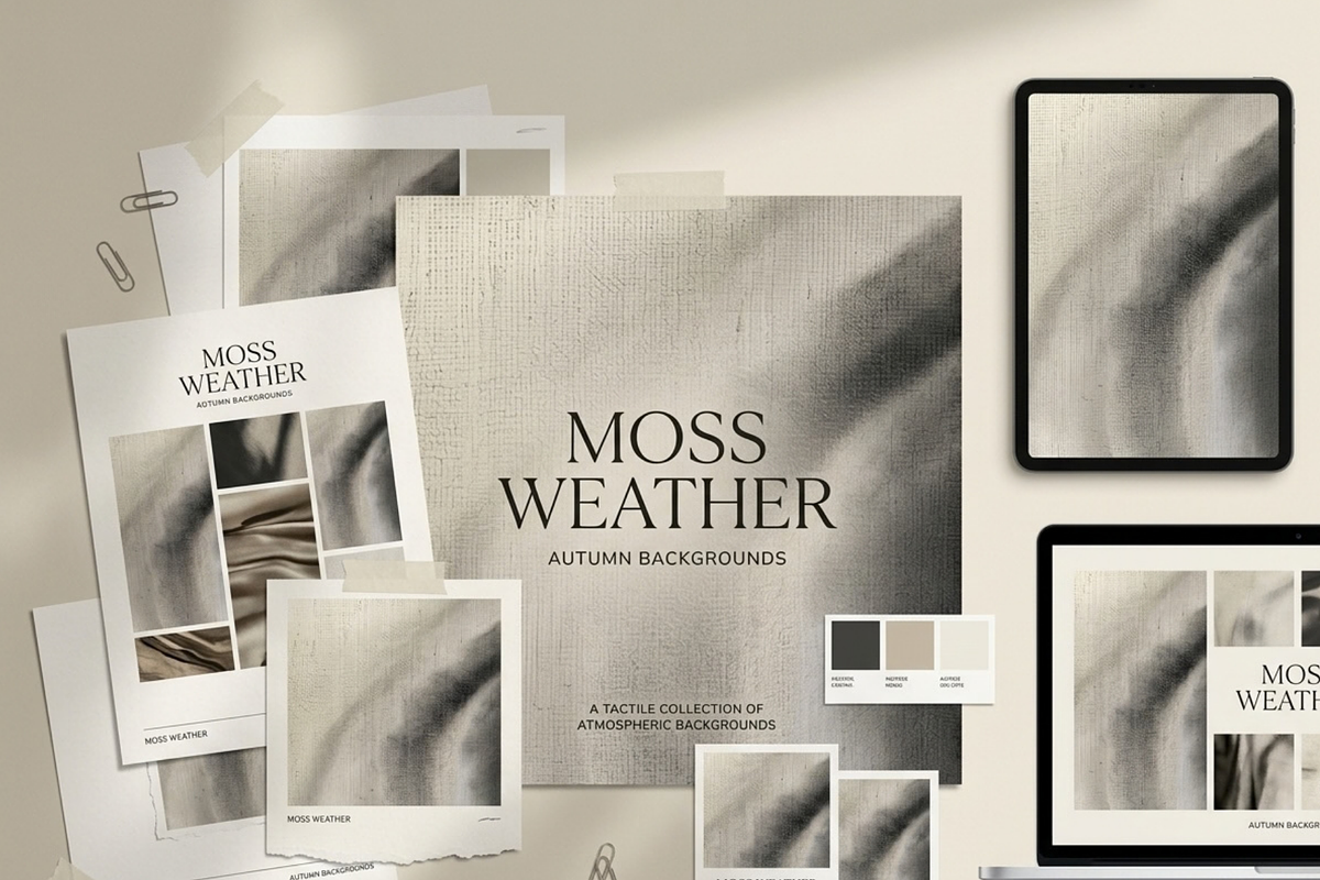 Moss Weather Soft Autumn Backgrounds, a Background Graphic by youtoview (Photo 9 of 11)
