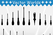 Screwdriver SVG, Screwdrivers SVG, an Object Graphic by VectorWorlds (Thumbnail 2 of 3)