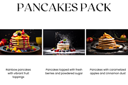 Pancakes Stock Photo, Sweet Food, a Food & Drink Photo by BrushstrokeArtGB (Thumbnail 2 of 5)