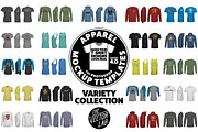 Apparel Mockups Variety Collection, a Hoody Mockup by TheVectorLab (Thumbnail 1 of 24)