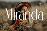Sragih Elegant Ligature Serif, a Serif Font by Alfinart (Thumbnail 3 of 8)