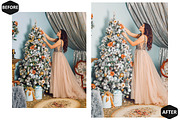 12 Fresh Christmas Photoshop Actions, an Action Add-On by Hue Palettte Studio (Thumbnail 2 of 10)