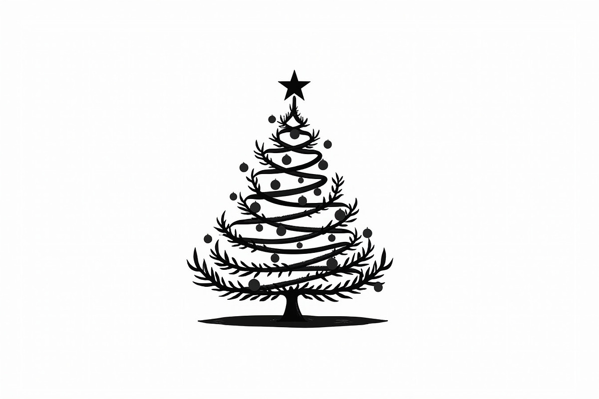 Holiday Window Christmas Tree Bundle, an Illustration by Amazin_art (Photo 20 of 21)