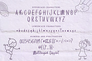 Kids Line - Handwritten Font, a Handwritten Font by alifryanzulfikar (Thumbnail 7 of 8)