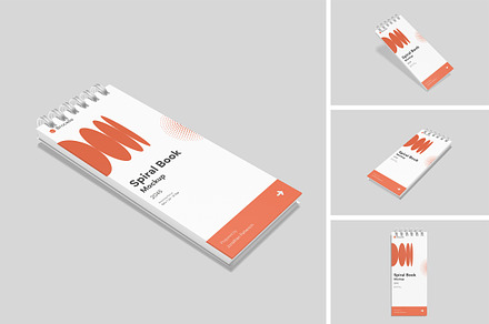 Spiral Book Mockup, a Books & Magazine Mockup by Twins_studio