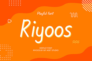Riyoos Fun Display Playful font