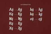 Chunky Wally Font, a Serif Font by Patria Ari (P4tcreativa) (Thumbnail 15 of 17)