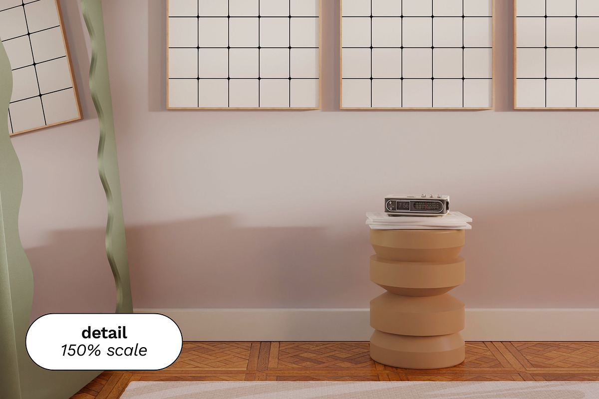 Wall Art Gallery Mockups PIXIE, a Household Mockup by Bonumo (Photo 9 of 14)