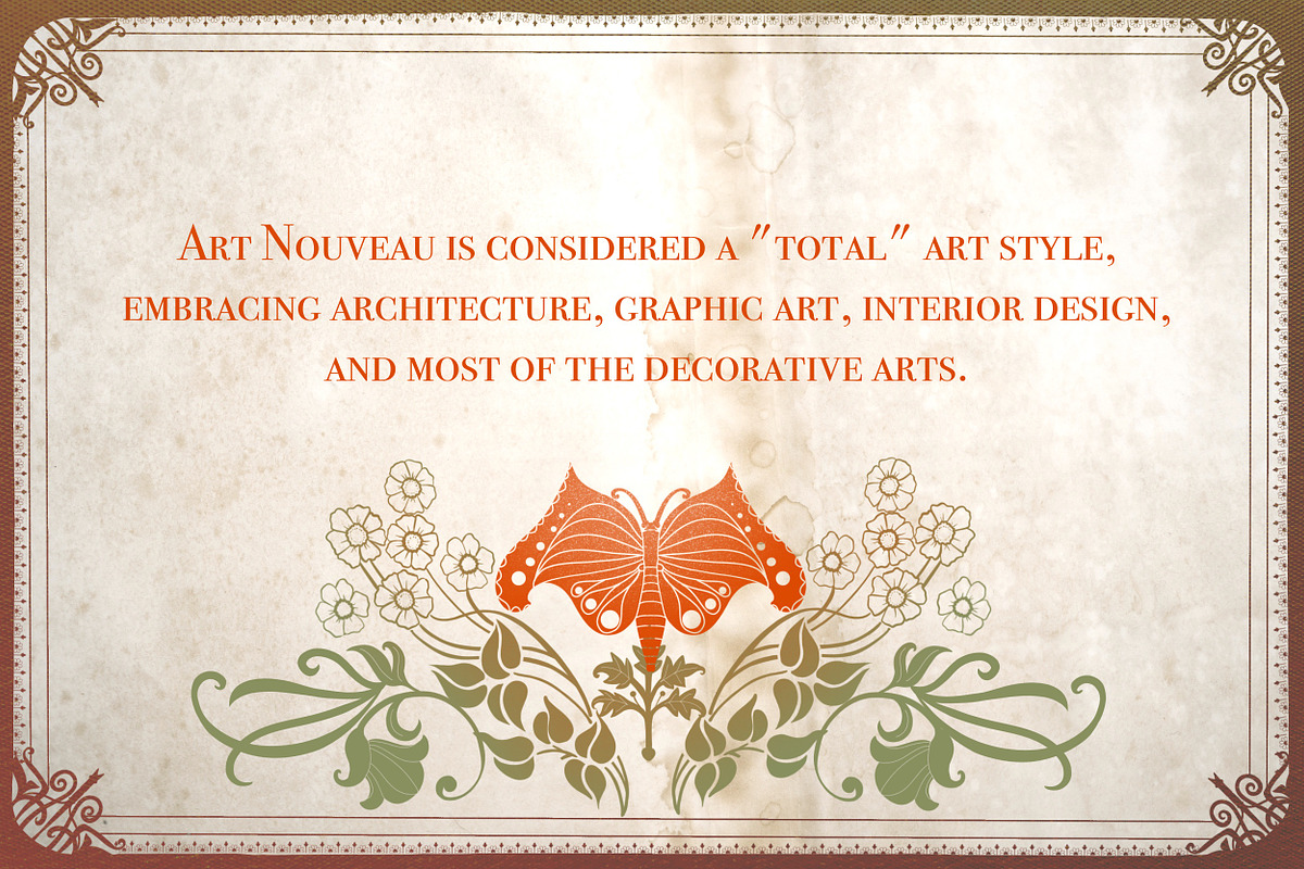 Modern Art Nouveau Creator Kit, a Brush Add-On by Letter Elfa Studio (Photo 2 of 11)