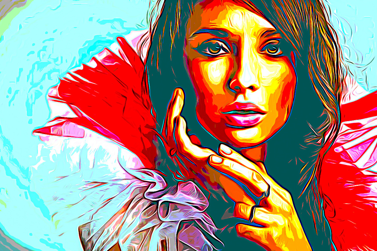 Realistic Painting Effect Action, a Brushes & More by MRI STUDIO (Photo 8 of 9)