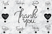 Thank You Dingbats, a Font by TGIF.STD (Thumbnail 3 of 5)