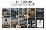 Real Estate Instagram Templates, a Social Media Template by BrandhavenStudio (Thumbnail 2 of 11)