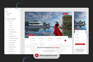 Travel Agency Landing Page