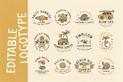 Pompano - Organic Sans (Free Logos!), a Sans Serif Font by Letterhend Studio (Thumbnail 7 of 9)