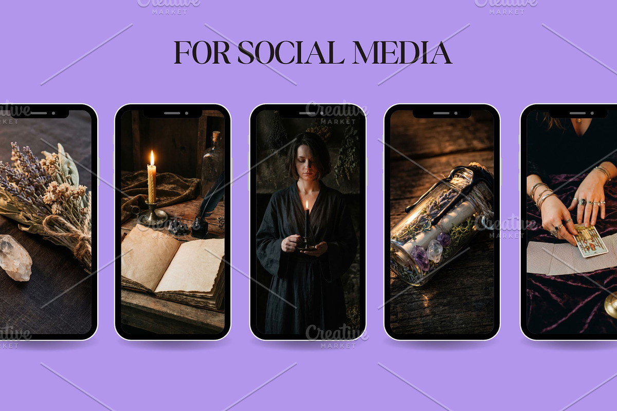 120 Tarot and Spiritual Stock Photos, a Holiday Photo by Selenique Studio (Photo 4 of 10)