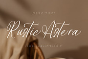 Rustic Astera Modern Handwritten, a Script Font by Letterena Studios Script (Thumbnail 1 of 15)