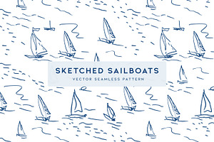 Sketched Sailboats