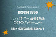 Shoese Flower - 1990's Retro Font, a Handwritten Font by Dhabee (Thumbnail 9 of 12)