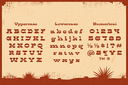 Westoon Bold Western Slab Serif Font, a Slab Serif Font by Namela Studio (Thumbnail 3 of 10)