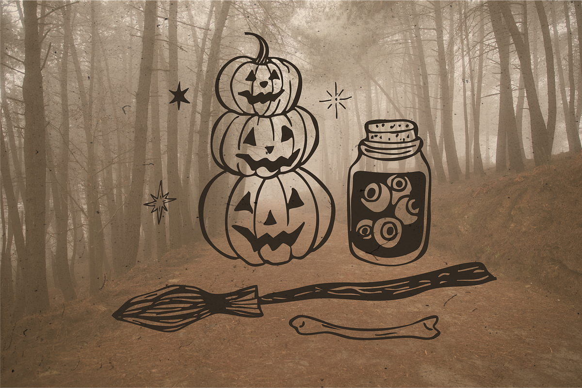 Creepy Little Things clipart, a Seasonal Illustration by RaDavCrafts (Photo 10 of 12)