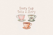 Sweet Tea: Handwritten Serif Font, a Handwritten Font by AnMark (Thumbnail 6 of 12)