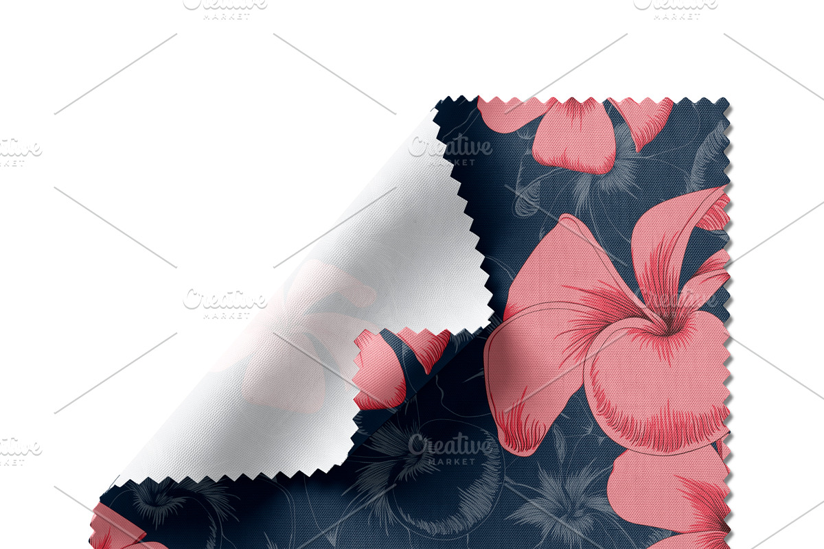 Fabric Pattern Mockup Set, an Advertising Mockup by Pixel Foundry (Photo 2 of 6)