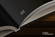 Open Book Mockup, a Books & Magazine Mockup by eezo (Thumbnail 4 of 4)
