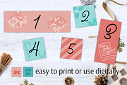 Xmas Advent Calendar | A4 Vertical, a Card Template by AnnaViolet_store (Thumbnail 4 of 10)